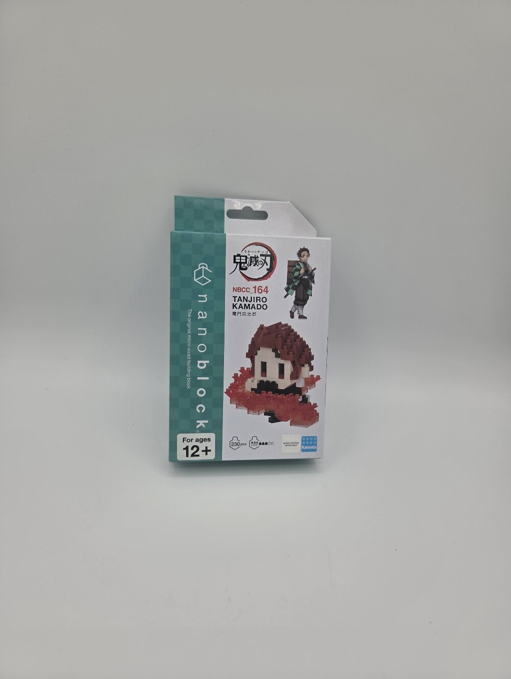 nanoblock Tanjiro Kamado NBCC_164 Micro Blocks 230pc Demon Slayer, Age 12+